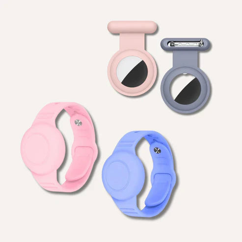 Étui de protection Airtag étanche pour enfants avec sangle